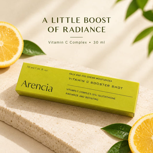 Arencia Vitamin C Booster Shot Face & Eye Cream – 30ml